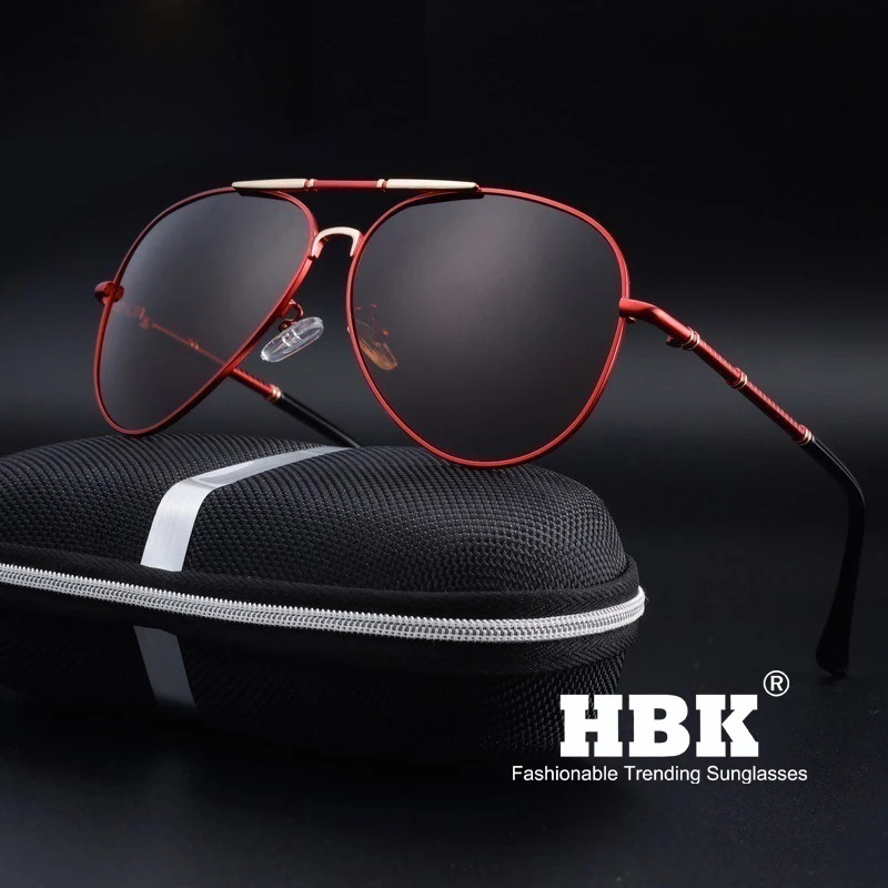 HBK 2019 Trend Aluminum Magnesium Men's Polarized Pilot Sunglasses Classical Oculos Male Eyewear Accessories Gift for Men PM0068
HBK 2019 Trend Aluminum Magnesium Men's Polarized Pilot Sunglasses Classical Oculos Male Eyewear Accessories Gift for Men PM0068