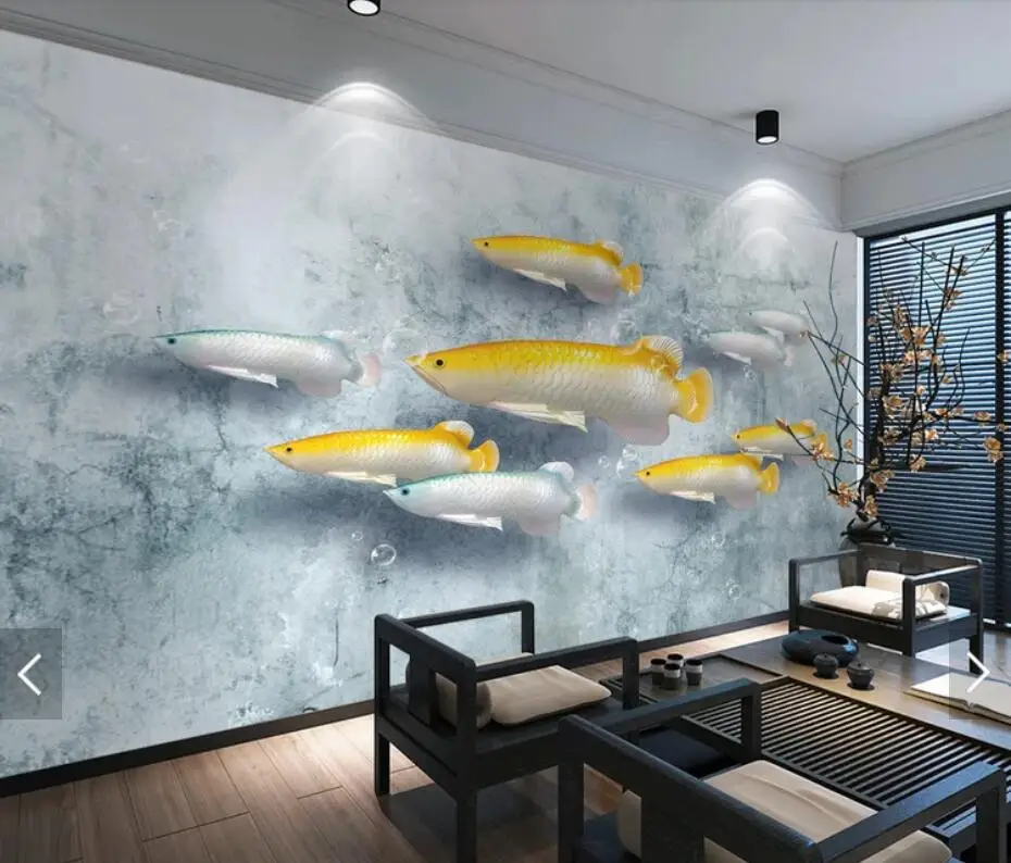 3D 8D Embossed Fish Wall Mural Photo Wallpaper for Living Room TV Backdrop Wall Paper Room Decor Embossed Animal Murals
3D 8D Embossed Fish Wall Mural Photo Wallpaper for Living Room TV Backdrop Wall Paper Room Decor Embossed Animal Murals