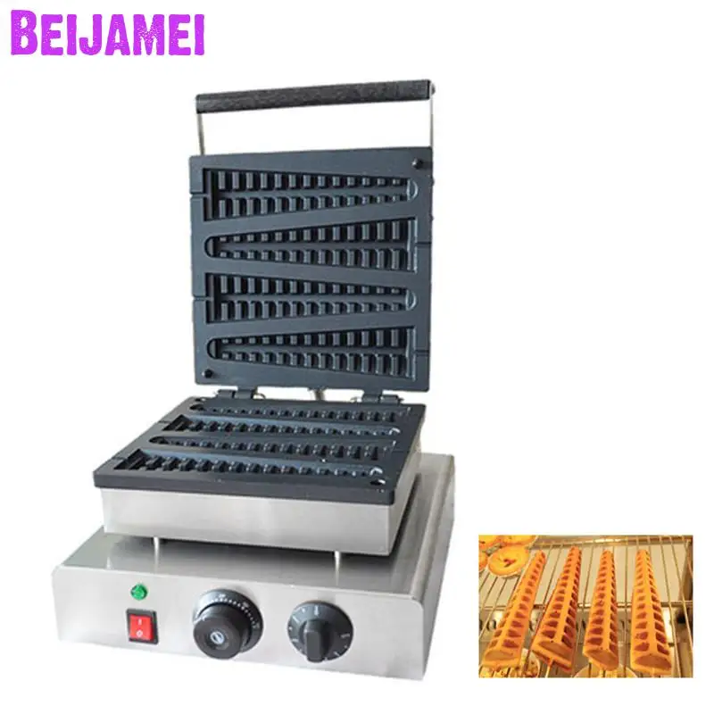 BEIJAMEI 4 Sticks automatic commercial electric lolly waffle machine tree shape lolly waffle maker making machine
BEIJAMEI 4 Sticks automatic commercial electric lolly waffle machine tree shape lolly waffle maker making machine