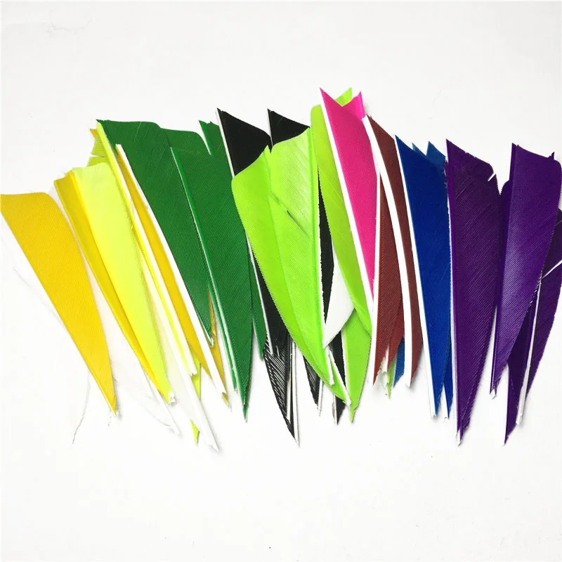 50Pcs 3 Inch Shield Turkey Feather 12 Colour High Quality Real Feather Arrow Feathers Vanes Archery Sports and Entertainment
50Pcs 3 Inch Shield Turkey Feather 12 Colour High Quality Real Feather Arrow Feathers Vanes Archery Sports and Entertainment