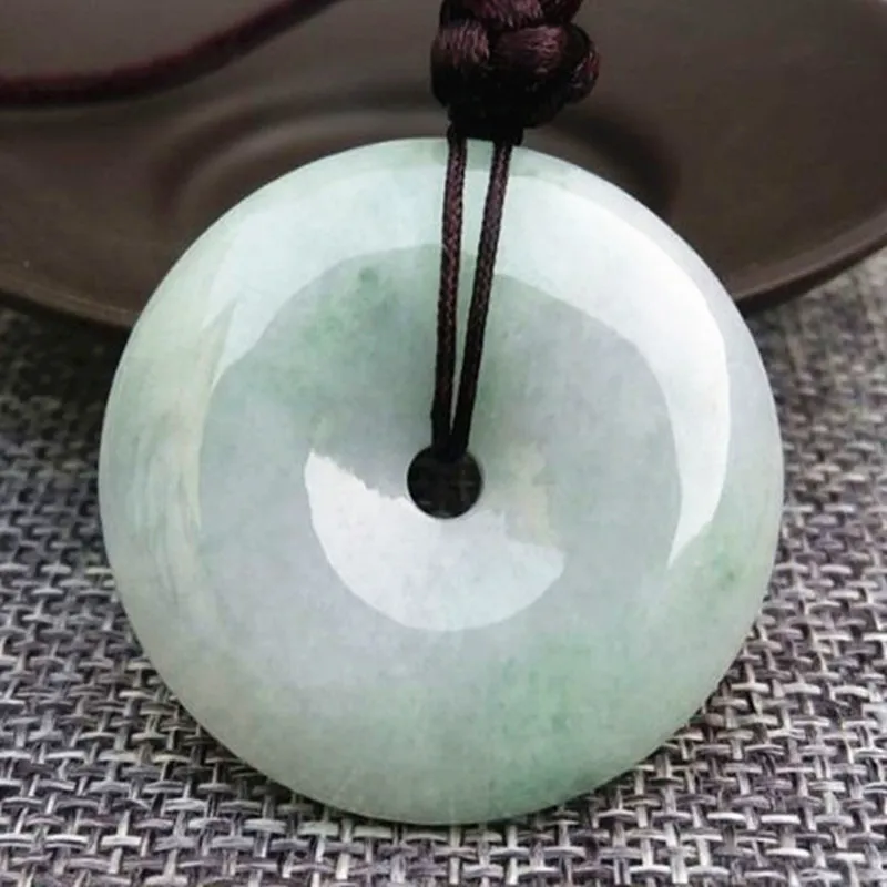(Certificate)Natural Green Jades Stone Pendant Carved Round Peace Buckle Pendant Necklace Women's Fashion Jades Jewelry
(Certificate)Natural Green Jades Stone Pendant Carved Round Peace Buckle Pendant Necklace Women's Fashion Jades Jewelry