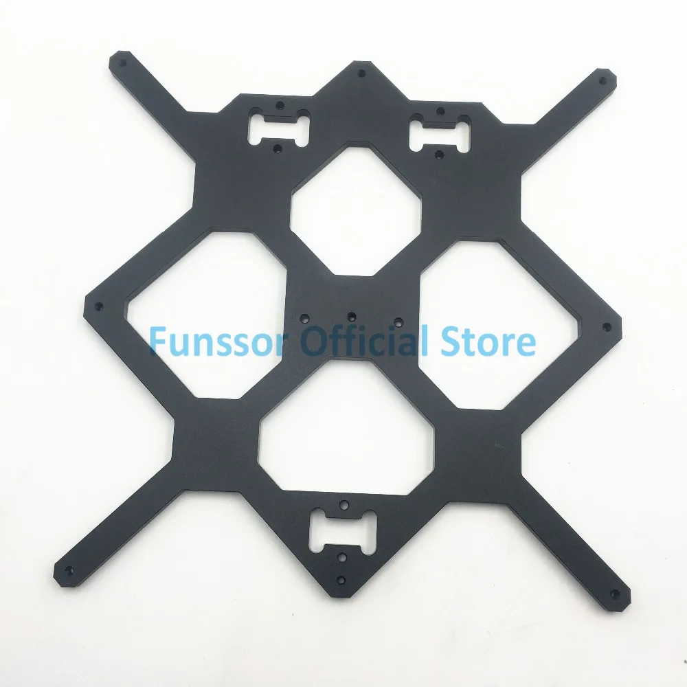 Funssor Black color Reprap Prusa i3 MK3 Aluminium bed support For DIY Prusa i3 3D Printer
Funssor Black color Reprap Prusa i3 MK3 Aluminium bed support For DIY Prusa i3 3D Printer