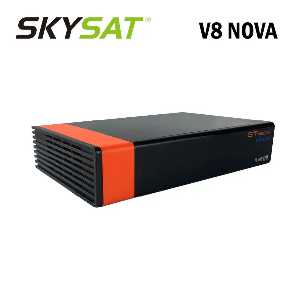 Спутниковый ТВ ресивер H.265 GTMEDIA V8 NOVA со встроенным Wi Fi выходом Scart RJ45 поддержка CS