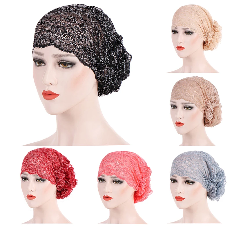 Women Fashion Lace Muslim Ruffle Turban Chemo Hat Beanie Scarf Head Wrap Elasticity Headscarf Cap Gift 7Colors
Women Fashion Lace Muslim Ruffle Turban Chemo Hat Beanie Scarf Head Wrap Elasticity Headscarf Cap Gift 7Colors