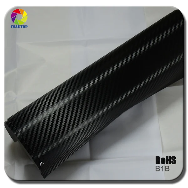 TSAUTOP Size 1.52x 30m 3d Carbon Film Car Vinyl Wrap Black Color B1B Big Texture Black
TSAUTOP Size 1.52x 30m 3d Carbon Film Car Vinyl Wrap Black Color B1B Big Texture Black