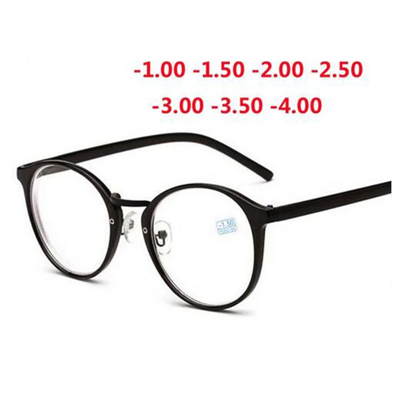 Finished Myopia Glasses Women Men Retro Clear Mirror Round Student Nearsighted Eyeglasses -1 -1.5 -2 -2.5 -3 -3.5 -4.0
Finished Myopia Glasses Women Men Retro Clear Mirror Round Student Nearsighted Eyeglasses -1 -1.5 -2 -2.5 -3 -3.5 -4.0