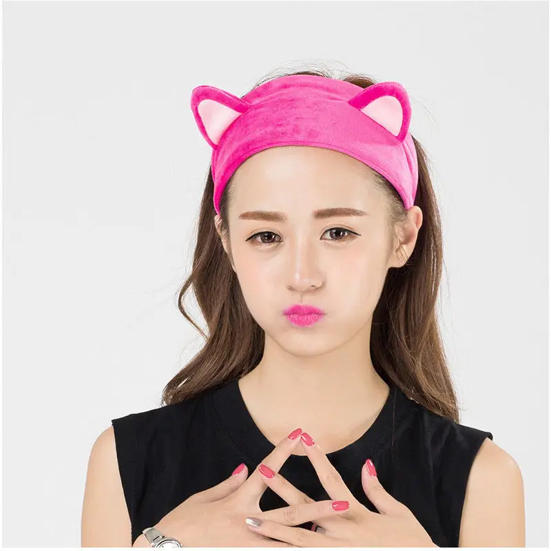 Headband Cat Ear Hair Head Band Hairbands Headbands Party Gift Headdress Headwear Ornament Trinket Accessories | Аксессуары для