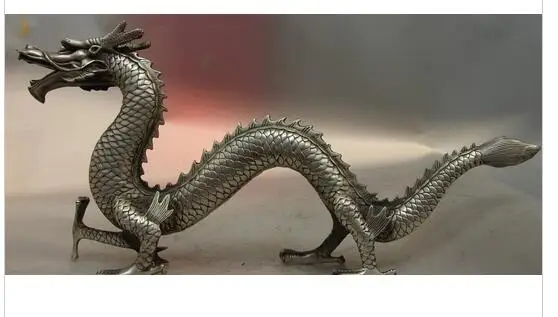 decoration factory outlets white Copper Silver Tibet Silver Feng Shui luck Zodiac Mascot Water Dragon Statue Sculpture
decoration factory outlets white Copper Silver Tibet Silver Feng Shui luck Zodiac Mascot Water Dragon Statue Sculpture