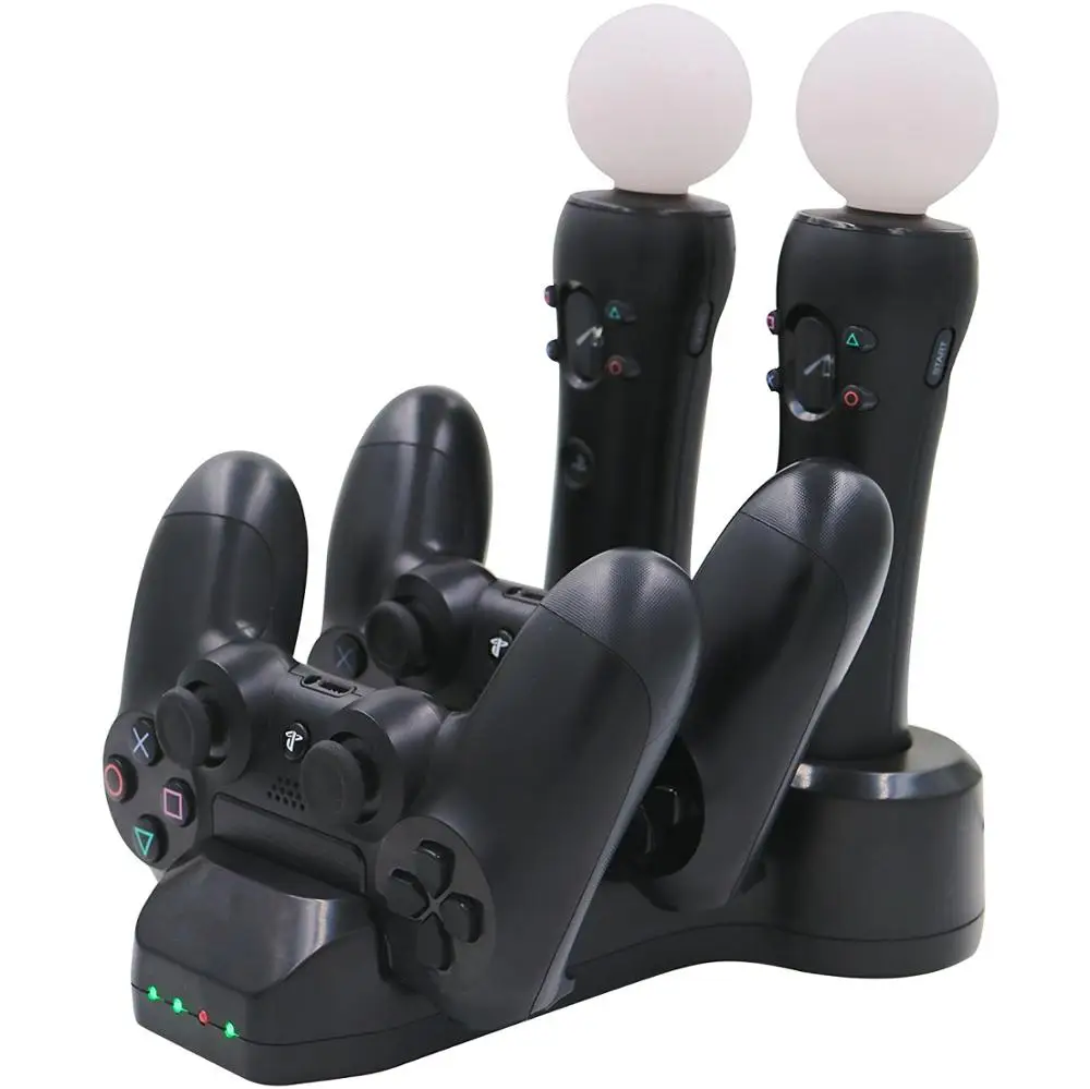 Контроллер PS VR Move/контроллер PS4, зарядная док-станция + светодиодный индикатор зарядки для контроллера PlayStation VR PlayStation 4
Контроллер PS VR Move/контроллер PS4, зарядная док-станция + светодиодный индикатор зарядки для контроллера PlayStation VR PlayStation 4