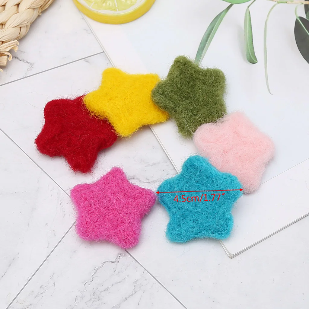 Photography Props Felt Star Shape DIY Baby Clothing Costume Decoration Colorful Woolen Photo Ornaments Newborn Jewelry Handmade
Photography Props Felt Star Shape DIY Baby Clothing Costume Decoration Colorful Woolen Photo Ornaments Newborn Jewelry Handmade