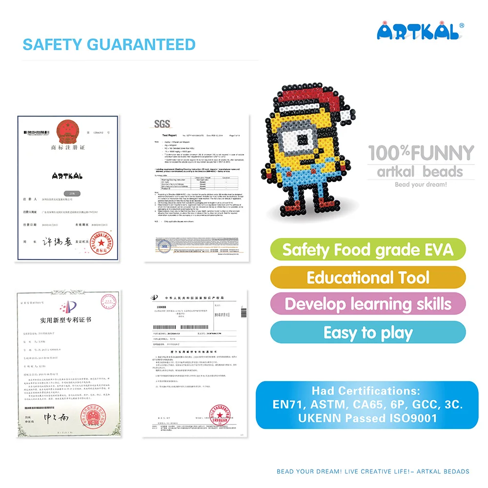 Artkal Fuse Beads 4000pcs Diy Craft Kits Set With Pegboards Funny Toys Kawaii Cartoon Handmade Accessories
Artkal Fuse Beads 4000pcs Diy Craft Kits Set With Pegboards Funny Toys Kawaii Cartoon Handmade Accessories