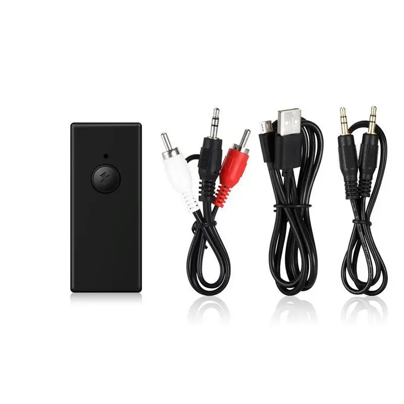 Bluetooth Transmitter Wireless Bluetooth Stereo Sound Music Audio Adapter RCA 3.5mm for TV Headphone PC Laptop Tablet
Bluetooth Transmitter Wireless Bluetooth Stereo Sound Music Audio Adapter RCA 3.5mm for TV Headphone PC Laptop Tablet