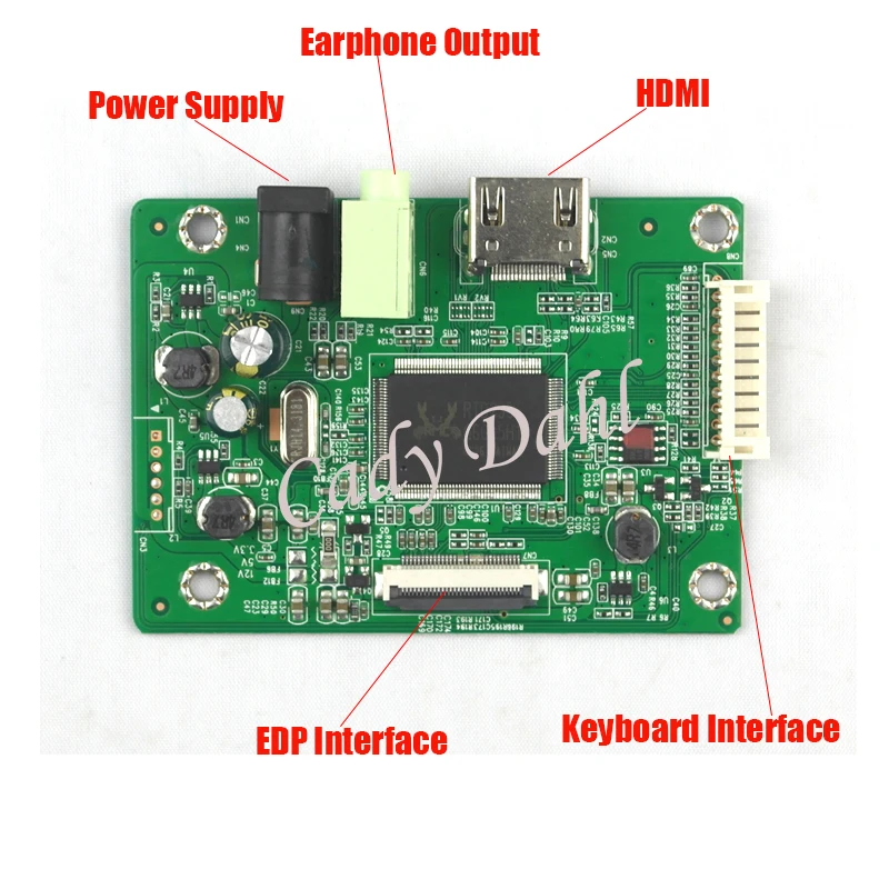 Плата контроллера ЖК дисплея HDMI модуль платы для 14 &quotHB140WX1 301 401 B140XTN03.2 B140XTN03.3 1366x768