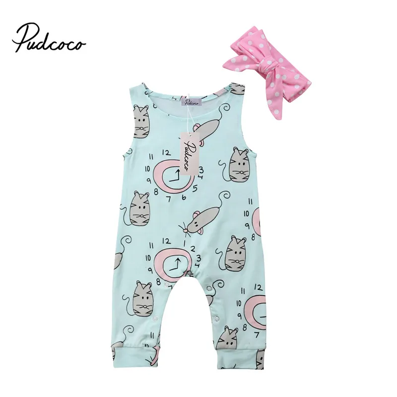pudcoco Toddler Baby Girls summer cotton Romper Jumpsuit girl clock cartoon print Rompers Clothes Kids Outfit Romper
pudcoco Toddler Baby Girls summer cotton Romper Jumpsuit girl clock cartoon print Rompers Clothes Kids Outfit Romper