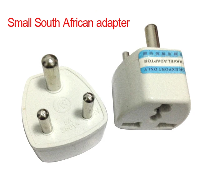 Small South Africa India Nepal Plug to Universal Socket Power Conversion Plug Adapter
Small South Africa India Nepal Plug to Universal Socket Power Conversion Plug Adapter
