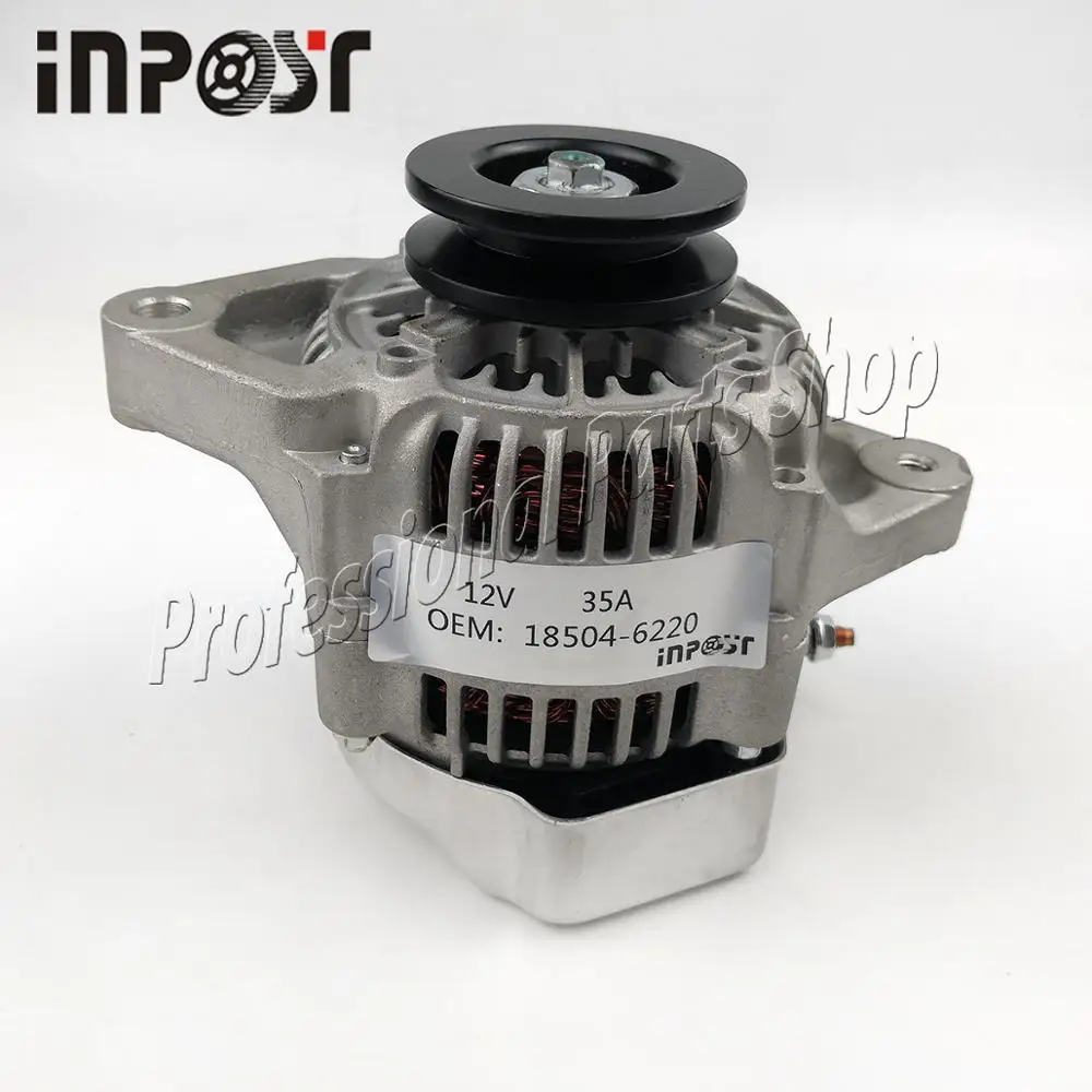 Новый генератор для двигателя KUBOTA A28 15881 64201 9760211 163 18504 6220|Детали альтернатора и