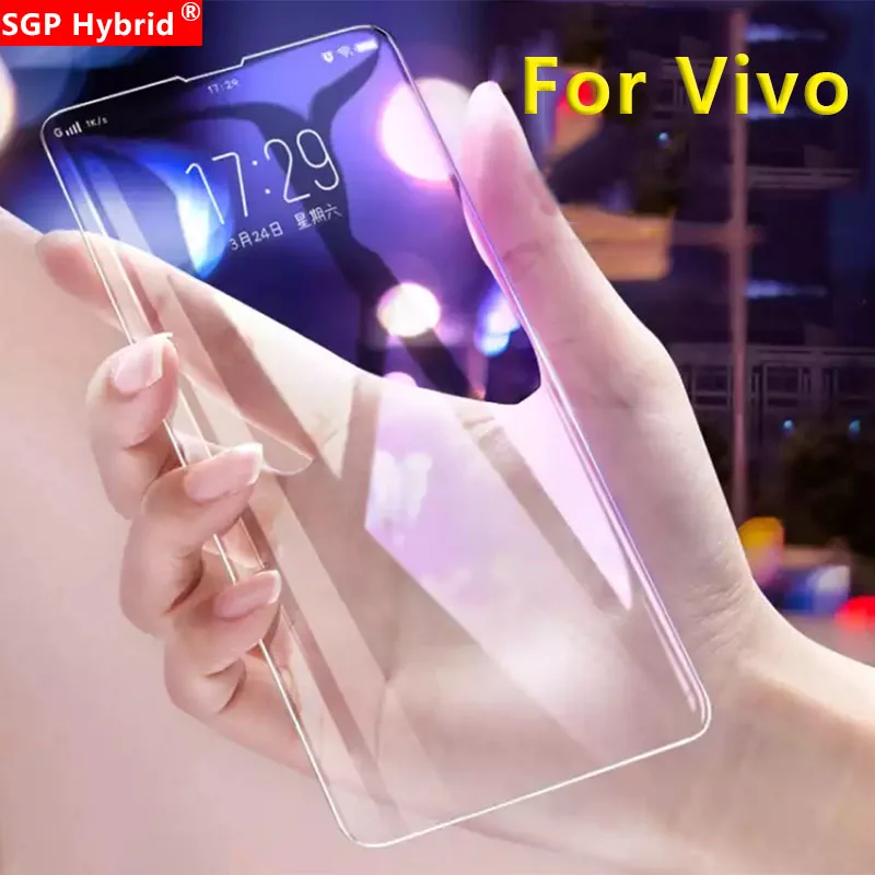 Защитное стекло для Vivo V9 Y81 Nex S Закаленное чехол V 9 Y 81 9v 81y Nexs Защита экрана