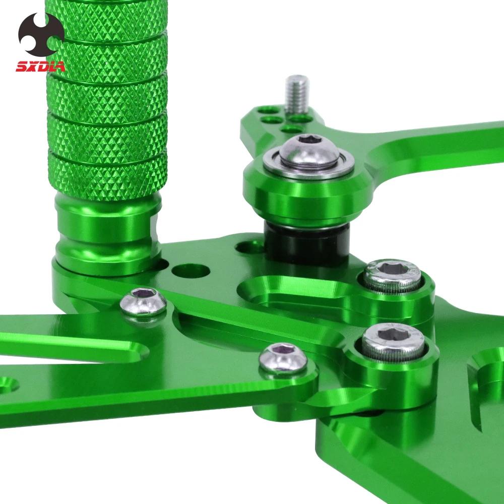 Motorcycle Accessories CNC Adjustable Foot Pegs Rear Set Footpegs Footrests For Kawasaki NINJA ZX-10R ZX10R ZX 10R 2011-2017
Motorcycle Accessories CNC Adjustable Foot Pegs Rear Set Footpegs Footrests For Kawasaki NINJA ZX-10R ZX10R ZX 10R 2011-2017
