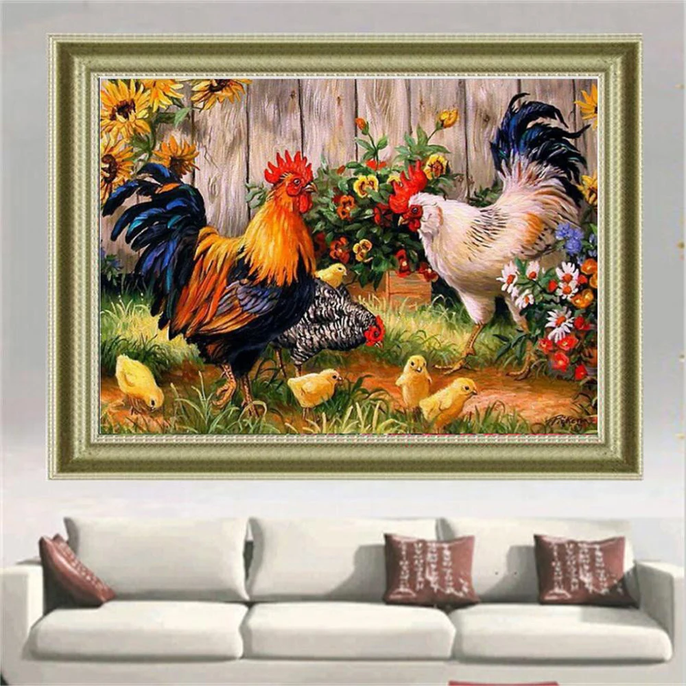 Diamond painting Cross stitch Diy Diamond embroidery Chickens in the garden 3D square drill Diamond mosaic icon full Needlework
Diamond painting Cross stitch Diy Diamond embroidery Chickens in the garden 3D square drill Diamond mosaic icon full Needlework