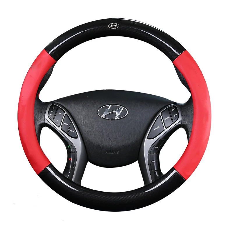 Car steering-wheels cover 37 38cm 15" For Hyundai ELantra/i35 Sonata/i45 Creta/ix25 Tuscon/ix35 Accent Verna Solaris Santa Fe
Car steering-wheels cover 37 38cm 15" For Hyundai ELantra/i35 Sonata/i45 Creta/ix25 Tuscon/ix35 Accent Verna Solaris Santa Fe