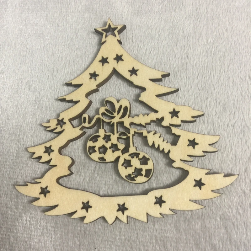 10 pcs Laser Cut Wood Ornaments,Christmas tree ornaments wood Handcrafted in China
10 pcs Laser Cut Wood Ornaments,Christmas tree ornaments wood Handcrafted in China