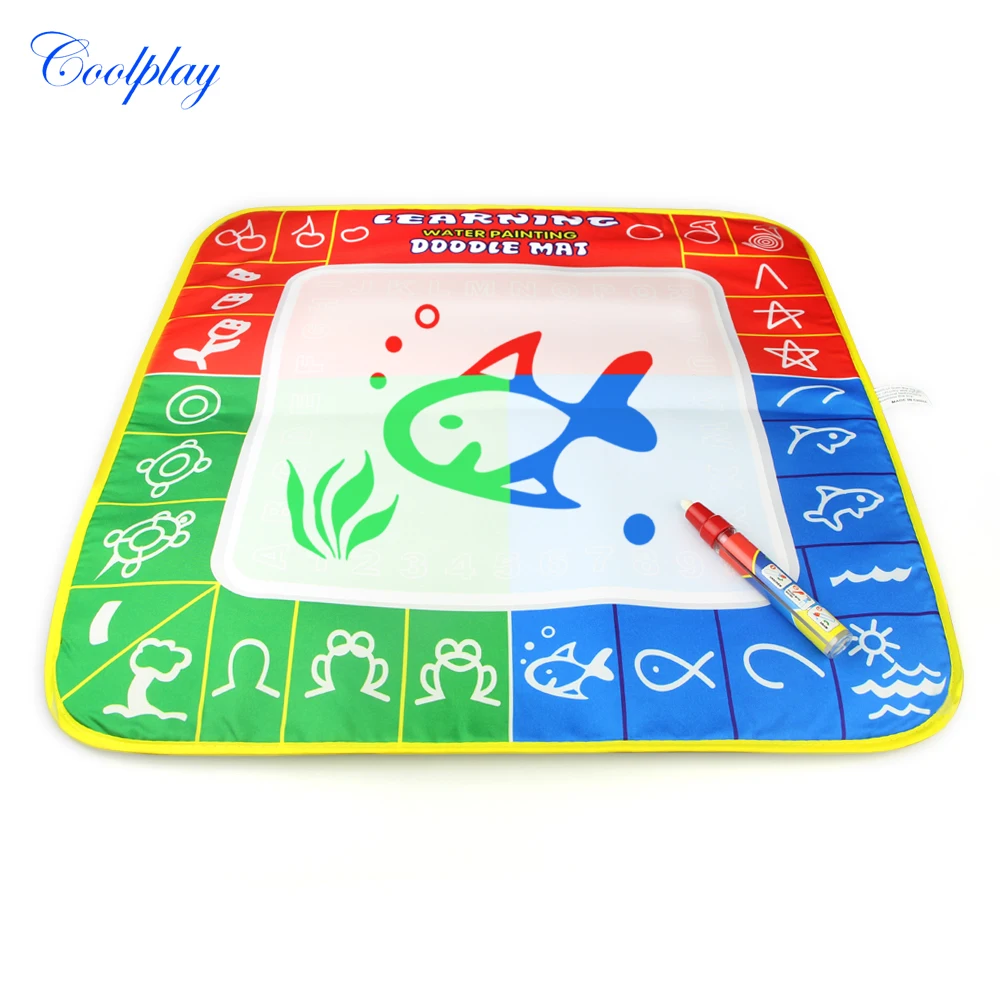 49X48cm 3 color Magic Water Drawing Mat Coloring Board with 1 Magic Pen Doodle Mat Painting Toys Educational Toys for kids
49X48cm 3 color Magic Water Drawing Mat Coloring Board with 1 Magic Pen Doodle Mat Painting Toys Educational Toys for kids