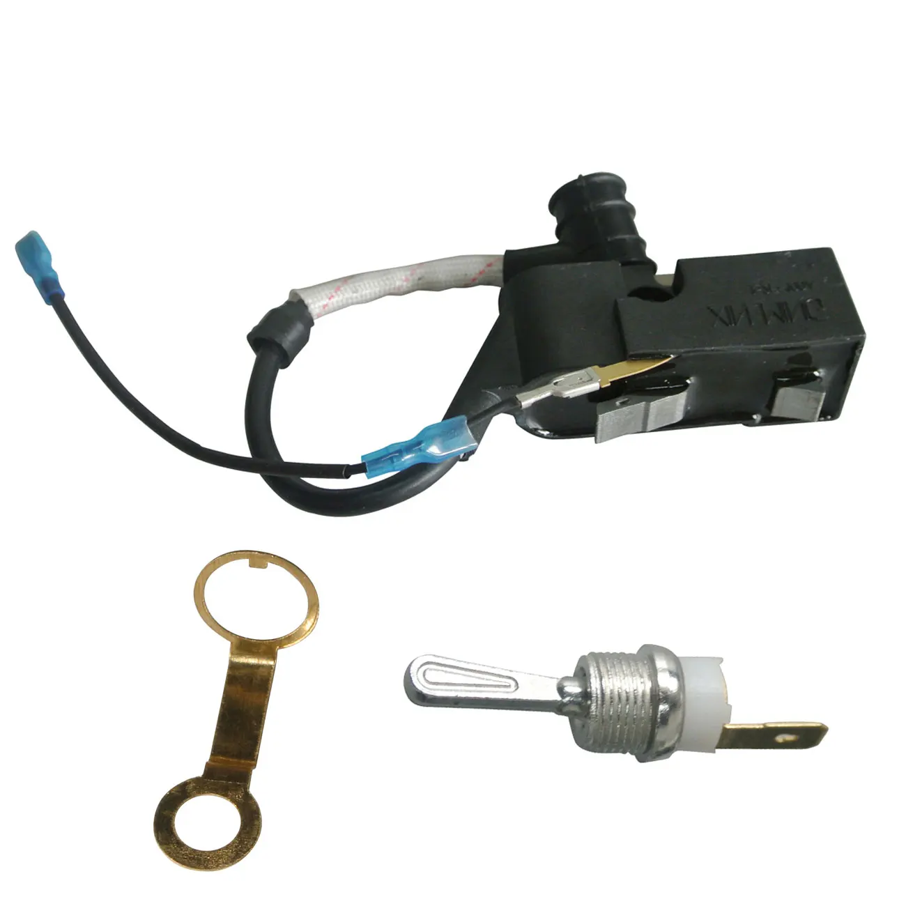 Стоп переключатель катушки зажигания Контактная пружина для 45cc 52cc 58cc 4500 5200 5800
