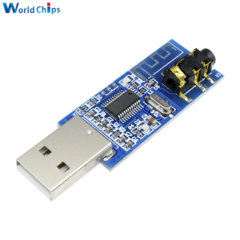 USB Bluetooth голосовой проигрыватель светодиодный индикатор 4 0 аудио приемник