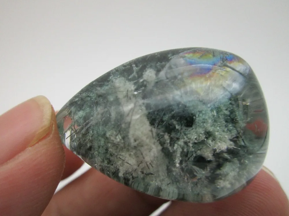21g Rare Real Clear Natural Green Ghost Mineral Garden Quartz Crystal Chorite-Crystals Rutilated Stones Reiki Hair Crystal
21g Rare Real Clear Natural Green Ghost Mineral Garden Quartz Crystal Chorite-Crystals Rutilated Stones Reiki Hair Crystal