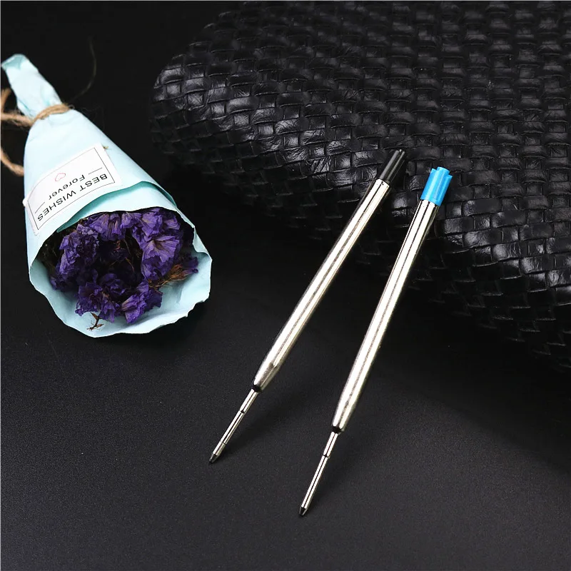 5PCS or 1PCS metal roller pen refills 0.7mm black and blue good quality ballpoint pen refill
5PCS or 1PCS metal roller pen refills 0.7mm black and blue good quality ballpoint pen refill