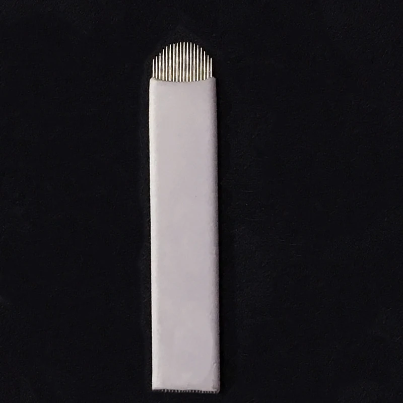 500pcs White Lamina Microblading Needles 0.20mm U Shape 18 pins Blades Tattoo Needles For Permanent Microblading Embroidery Pen
500pcs White Lamina Microblading Needles 0.20mm U Shape 18 pins Blades Tattoo Needles For Permanent Microblading Embroidery Pen