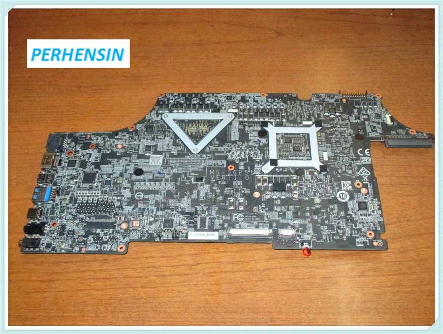 MS-16P5 FOR MSI LEOPARD GP63 8RE-077US INTEL i7-8750H 2.2Ghz MOTHERBOARD MS-16P51 GTX1060M 100% WORK PERFECTLY
MS-16P5 FOR MSI LEOPARD GP63 8RE-077US INTEL i7-8750H 2.2Ghz MOTHERBOARD MS-16P51 GTX1060M 100% WORK PERFECTLY