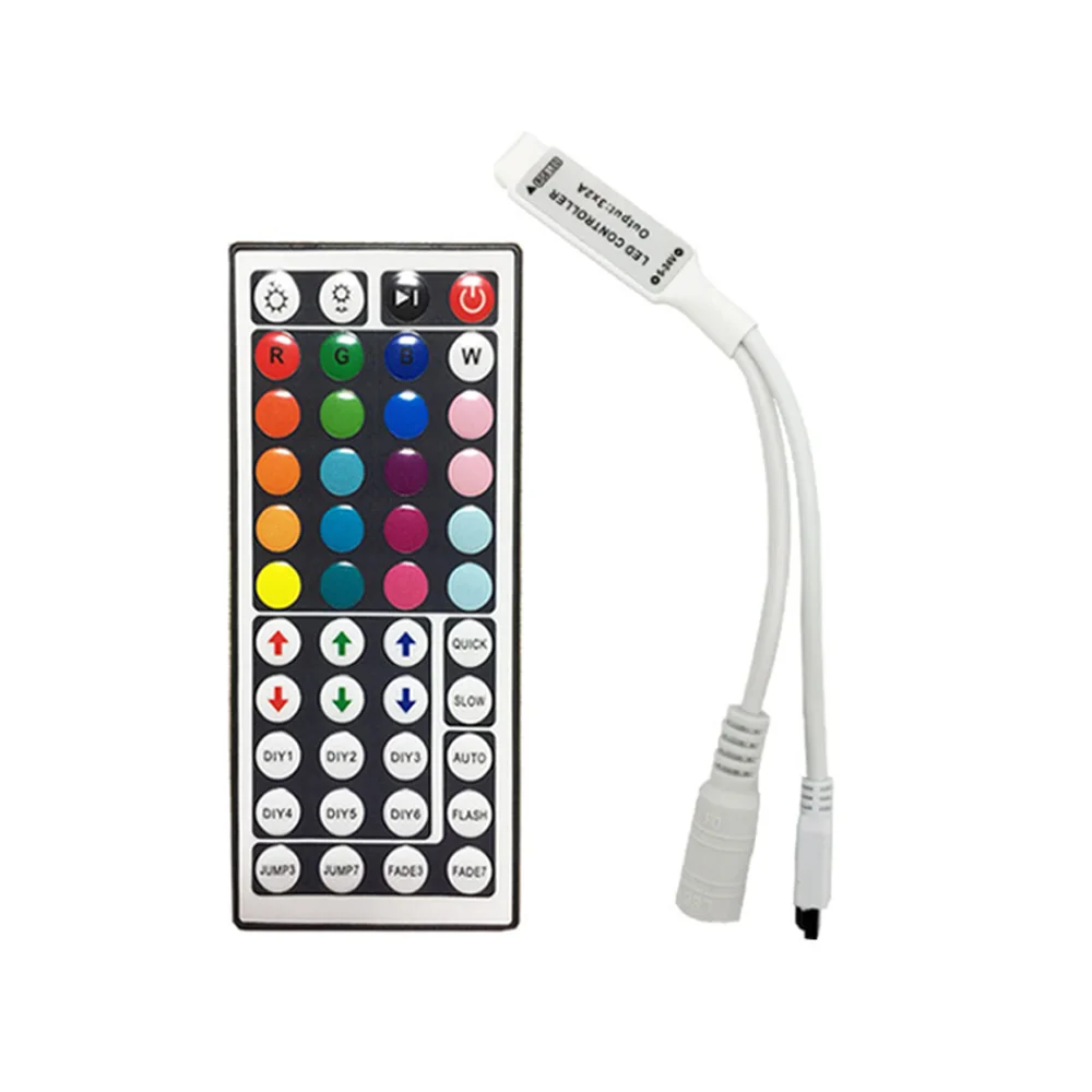 24/44 клавиш, IR RGB светодиодный фонарь, контроллер светодиодов, ИК пульт дистанционного управления диммером, 12 В постоянного тока, 6 А для RGB 3528, ...
24/44 клавиш, IR RGB светодиодный фонарь, контроллер светодиодов, ИК пульт дистанционного управления диммером, 12 В постоянного тока, 6 А для RGB 3528, ...