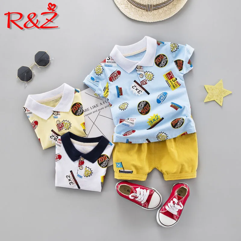 R & Z/Детский комплект, лето 2019, новый хлопковый комплект в европейском и американском стиле для мальчиков, футболка с отворотом и шорты, компл...
R & Z/Детский комплект, лето 2019, новый хлопковый комплект в европейском и американском стиле для мальчиков, футболка с отворотом и шорты, компл...