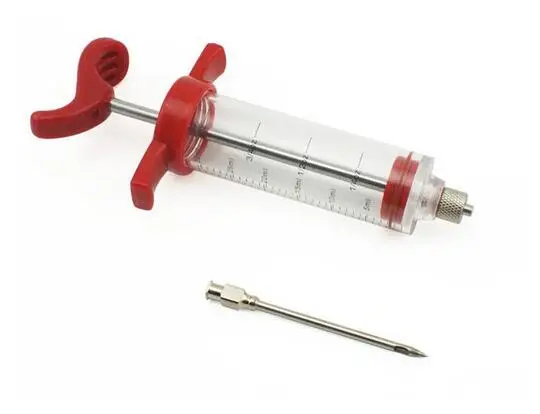 100 pcs Fashion Hot Marinade Injector Flavor Syringe Cooking Meat Poultry Turkey Chicken BBQ Tool
100 pcs Fashion Hot Marinade Injector Flavor Syringe Cooking Meat Poultry Turkey Chicken BBQ Tool
