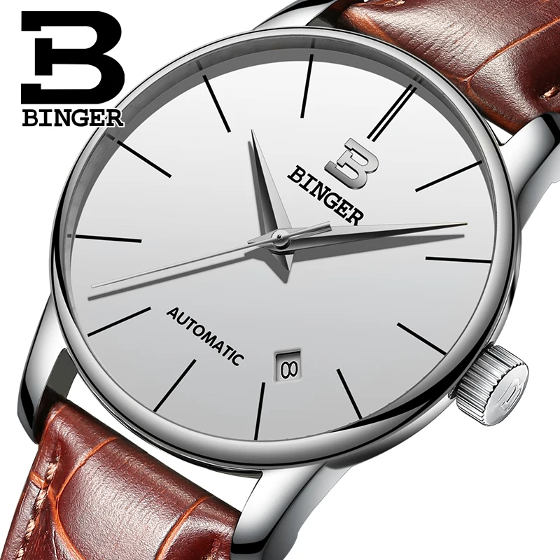BINGER Gentlemen Series Calendar Business Fashion Design Mens Watches Top Brand Luxury Automatic Male Wrist Watch
BINGER Gentlemen Series Calendar Business Fashion Design Mens Watches Top Brand Luxury Automatic Male Wrist Watch
