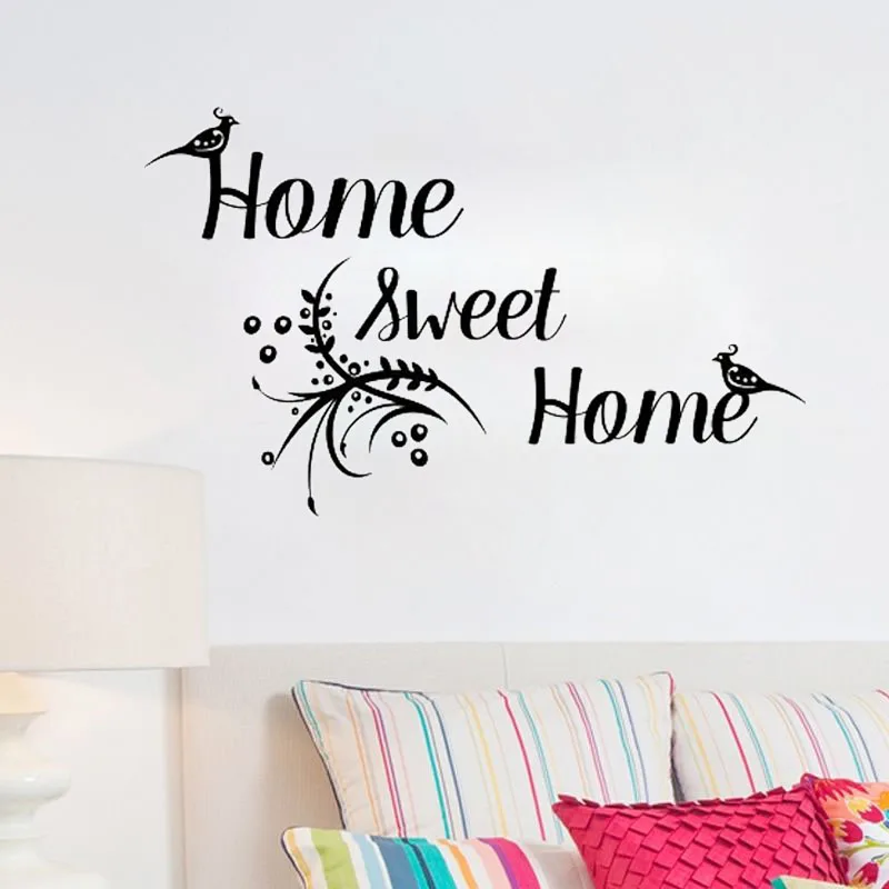 ZOOYOO Home Sweet Home Words Wall Sticker Bird Vinyl Decal Flower Removable Art Murals Living Room Bedroom Decoration
ZOOYOO Home Sweet Home Words Wall Sticker Bird Vinyl Decal Flower Removable Art Murals Living Room Bedroom Decoration