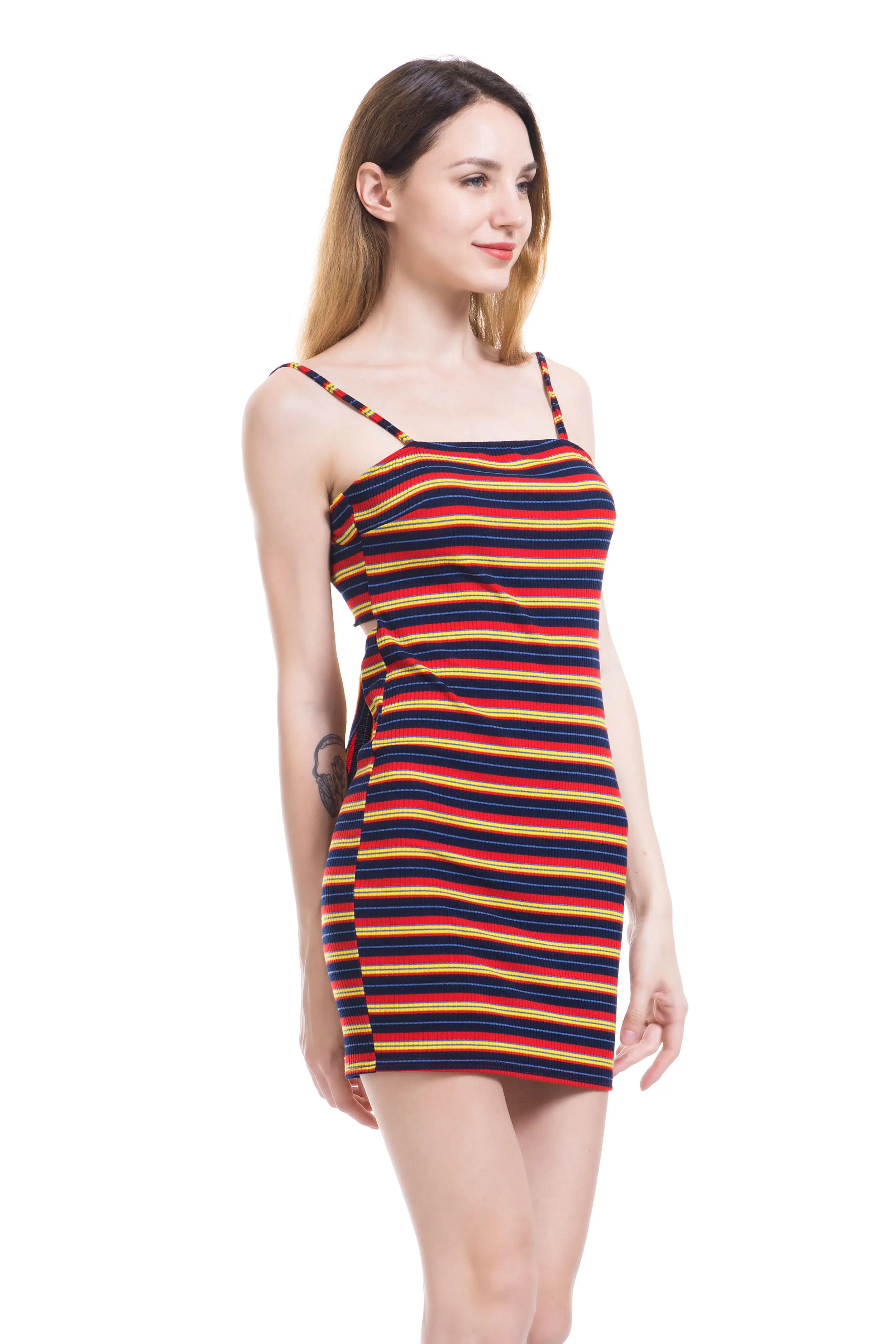 New Women Slim Summer Dress Boho Sexty Striped Halter Evening Party Beach Dresses Sundress Irregular Bohemian Holiday Dress
New Women Slim Summer Dress Boho Sexty Striped Halter Evening Party Beach Dresses Sundress Irregular Bohemian Holiday Dress