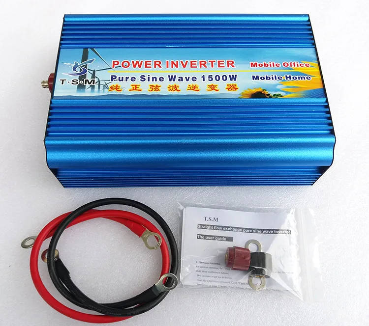 Off Grid 1500W 24V 220V Pure Sine Wave Solar Inverter DC to AC 12V/48V to 110V/220V Power Supply
Off Grid 1500W 24V 220V Pure Sine Wave Solar Inverter DC to AC 12V/48V to 110V/220V Power Supply
