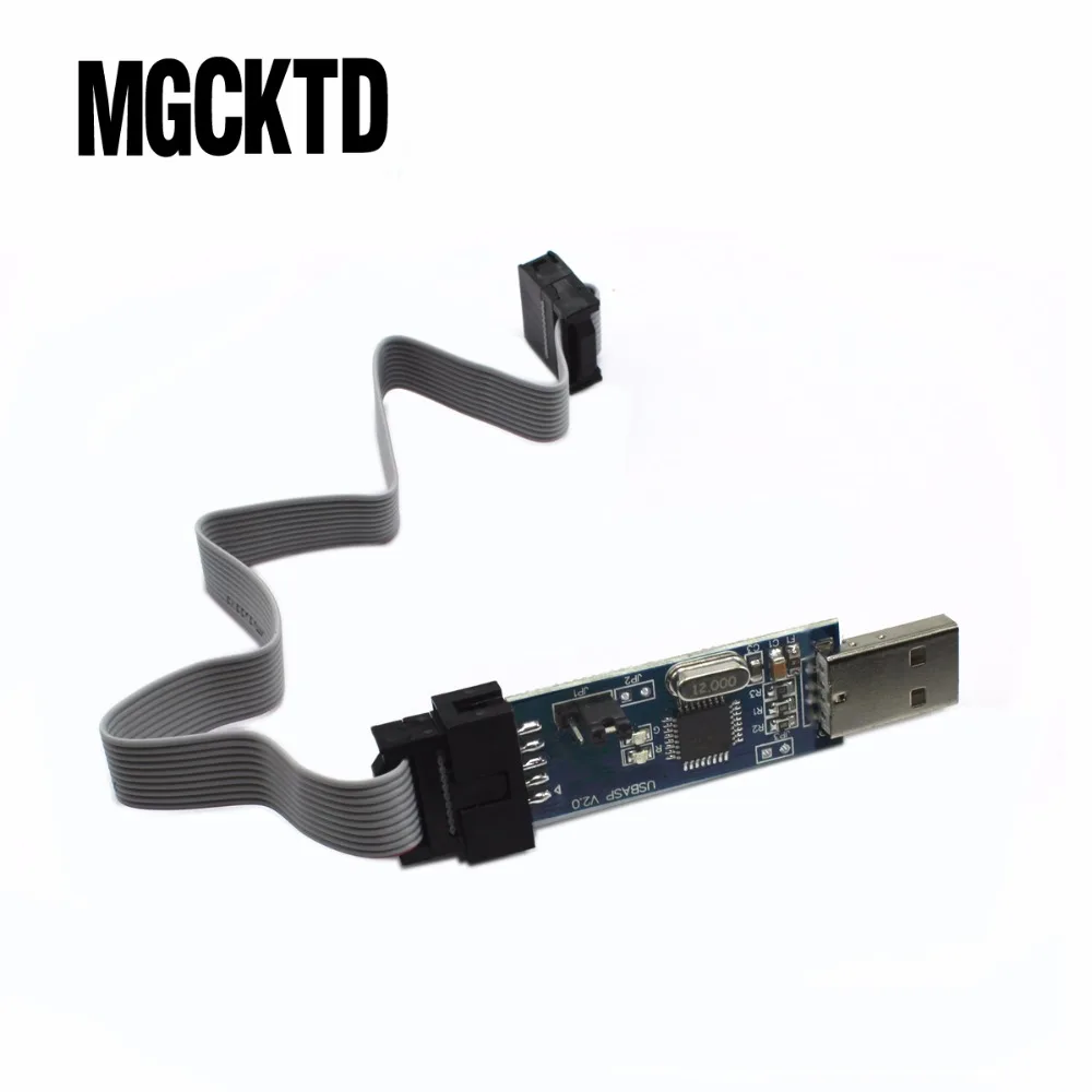 USBASP USB AVR программатор ISP ASP ATMEGA8 ATMEGA128 Поддержка Win7 64K|avr programmer|usb ispisp programmer |