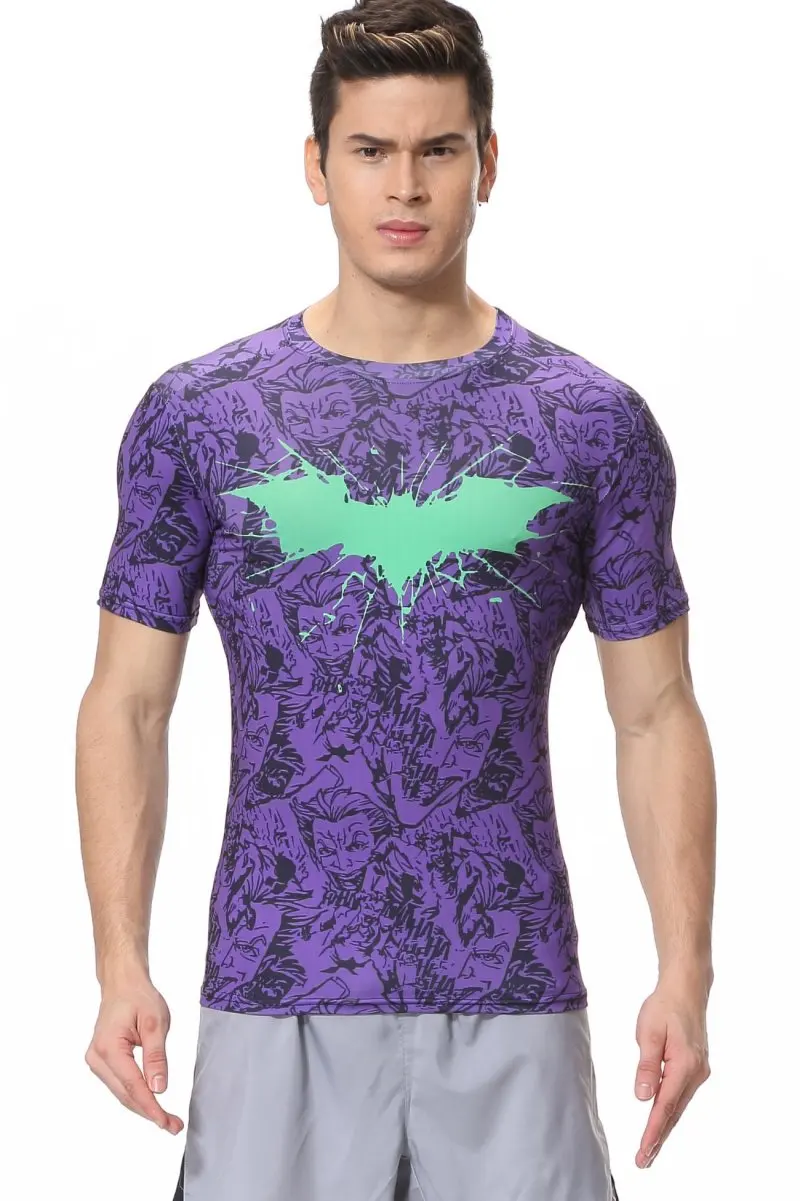 Red Plume Men's Bat Hero Compression T-shirt Jogging Motion Colorfult Printed Fitness T-shirt
Red Plume Men's Bat Hero Compression T-shirt Jogging Motion Colorfult Printed Fitness T-shirt