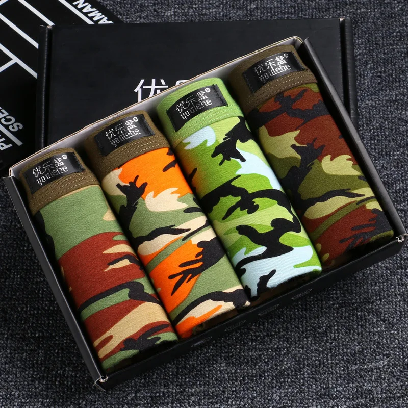 2019 new camouflage men's breathable underwear in the waist modal fashion soft shorts
2019 new camouflage men's breathable underwear in the waist modal fashion soft shorts