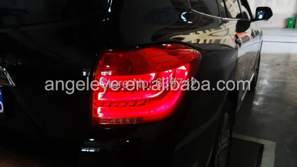 2012-2013 year For TOYOTA Kluger Highlander Full LED Tail Lights for BMW Style smoke black Color
2012-2013 year For TOYOTA Kluger Highlander Full LED Tail Lights for BMW Style smoke black Color