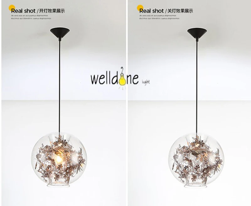 Modern pendent light for dinning room glass globe ball hanging lamp single light for restaurant free shipping
Modern pendent light for dinning room glass globe ball hanging lamp single light for restaurant free shipping