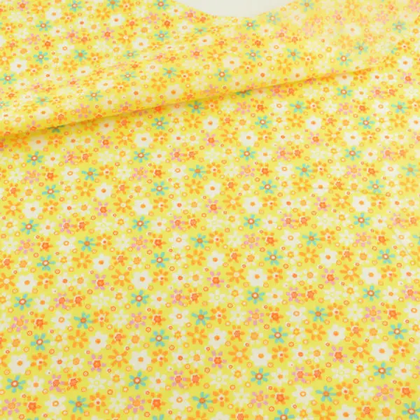 New Arrivals Art Work Orange and Green Flowers Design Yellow Color Sewing Tissue for Doll's Clothes Crafts Printed Cotton Fabric
New Arrivals Art Work Orange and Green Flowers Design Yellow Color Sewing Tissue for Doll's Clothes Crafts Printed Cotton Fabric