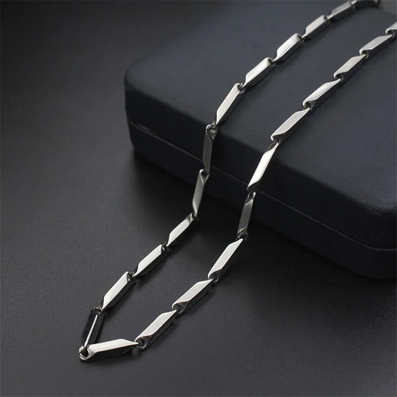 DoreenBeads модная цепочка ожерелье серебряного цвета из нержавеющей стали Дыня звено
