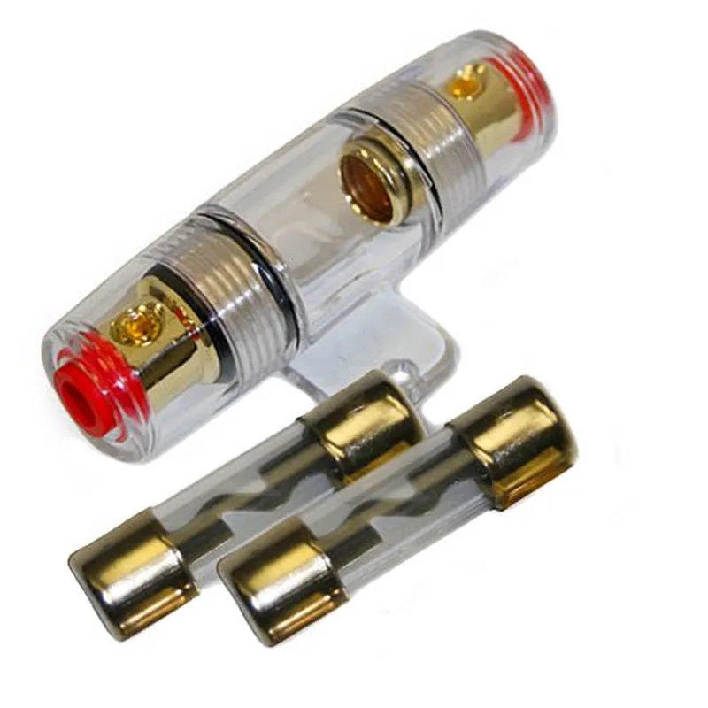 Позолоченный держатель предохранителя IMC Audio 100 Amp Встроенный AGU и предохранитель