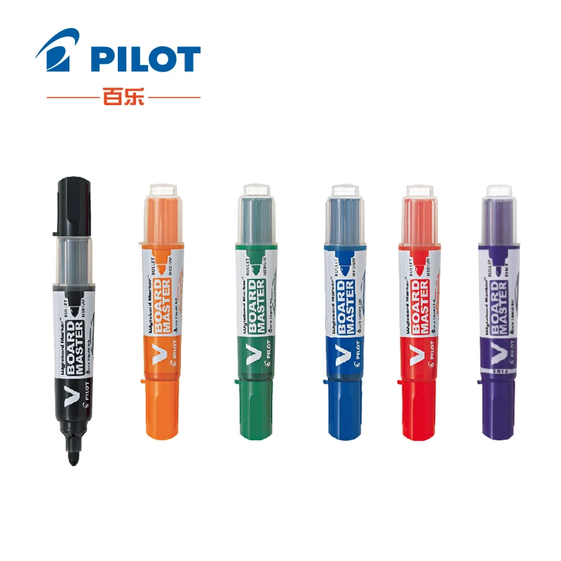 5pcs/lot Pilot V Board Master Medium Bullet Round Toe Whiteboard Marker Black/Blue/Red/Orange/Green
5pcs/lot Pilot V Board Master Medium Bullet Round Toe Whiteboard Marker Black/Blue/Red/Orange/Green