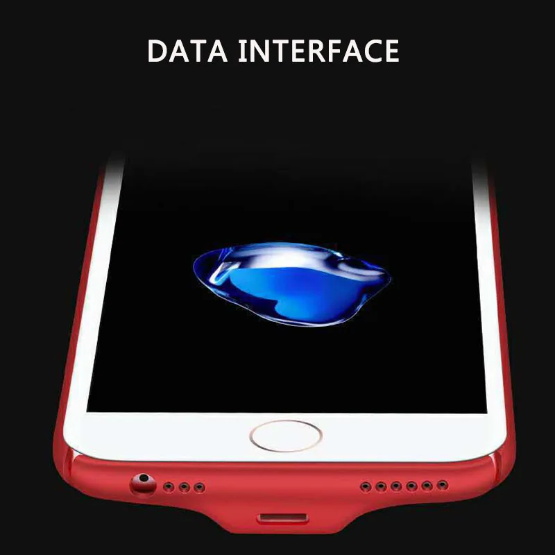 UVR Qi беспроводной приемник зарядного устройства чехол для IPhone 6/6s/7 и Plus