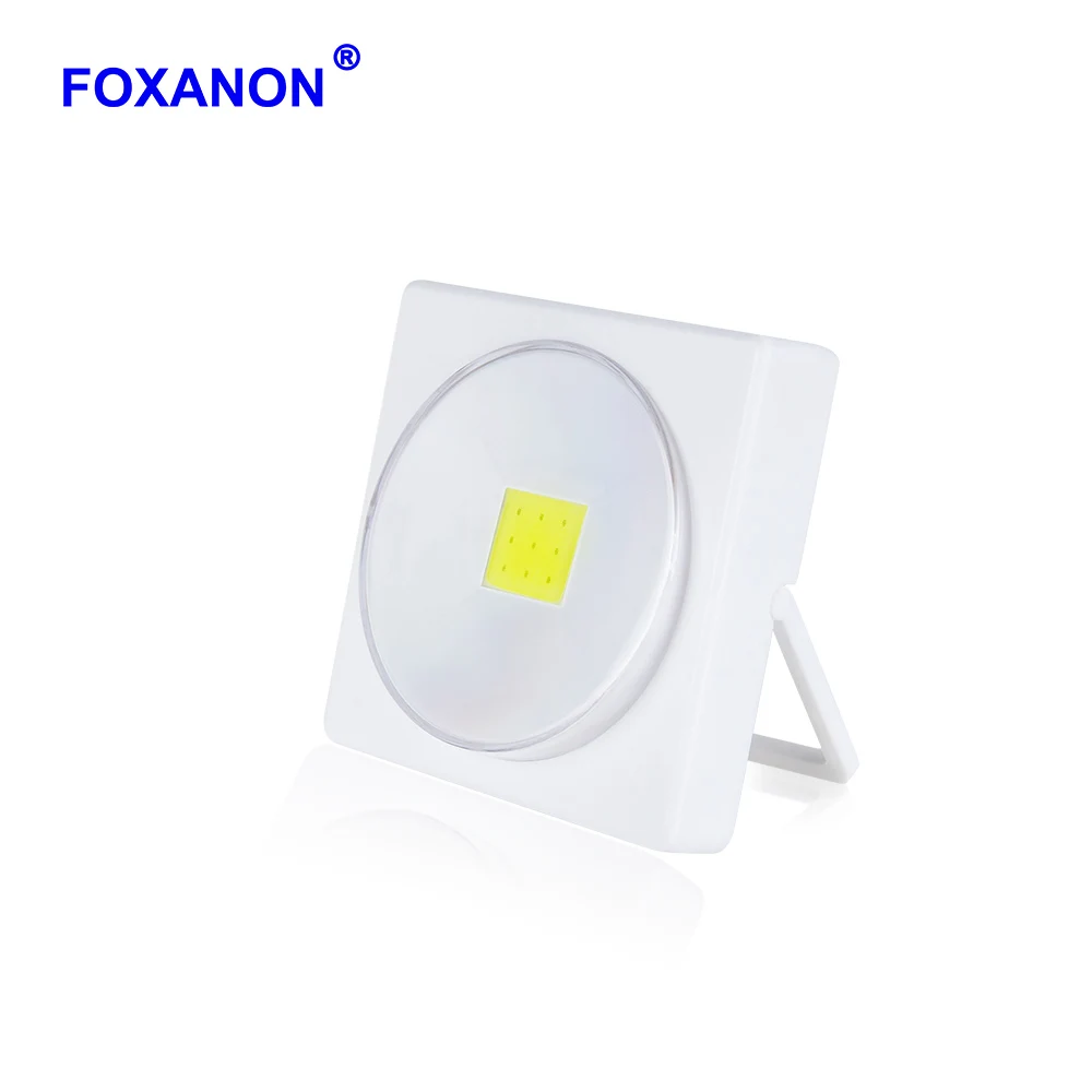 Foxanon Led Night Light 5W COB Battery Powered Touch Switch Nightlight Universal Kitchen Bedroom Cabinet Security Lighting Lamp
Foxanon Led Night Light 5W COB Battery Powered Touch Switch Nightlight Universal Kitchen Bedroom Cabinet Security Lighting Lamp